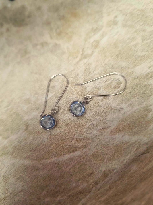 TWIGG JEWELLERY Artisan Droplet Earrings Blue