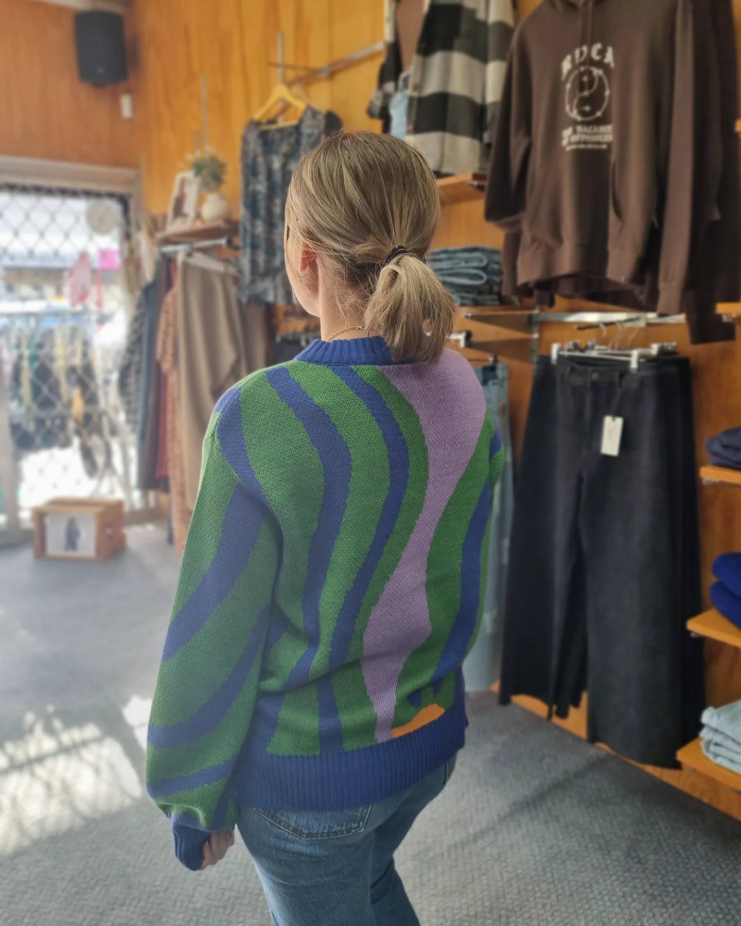 Hurley Yoko Knit De'Ja Vu Blue