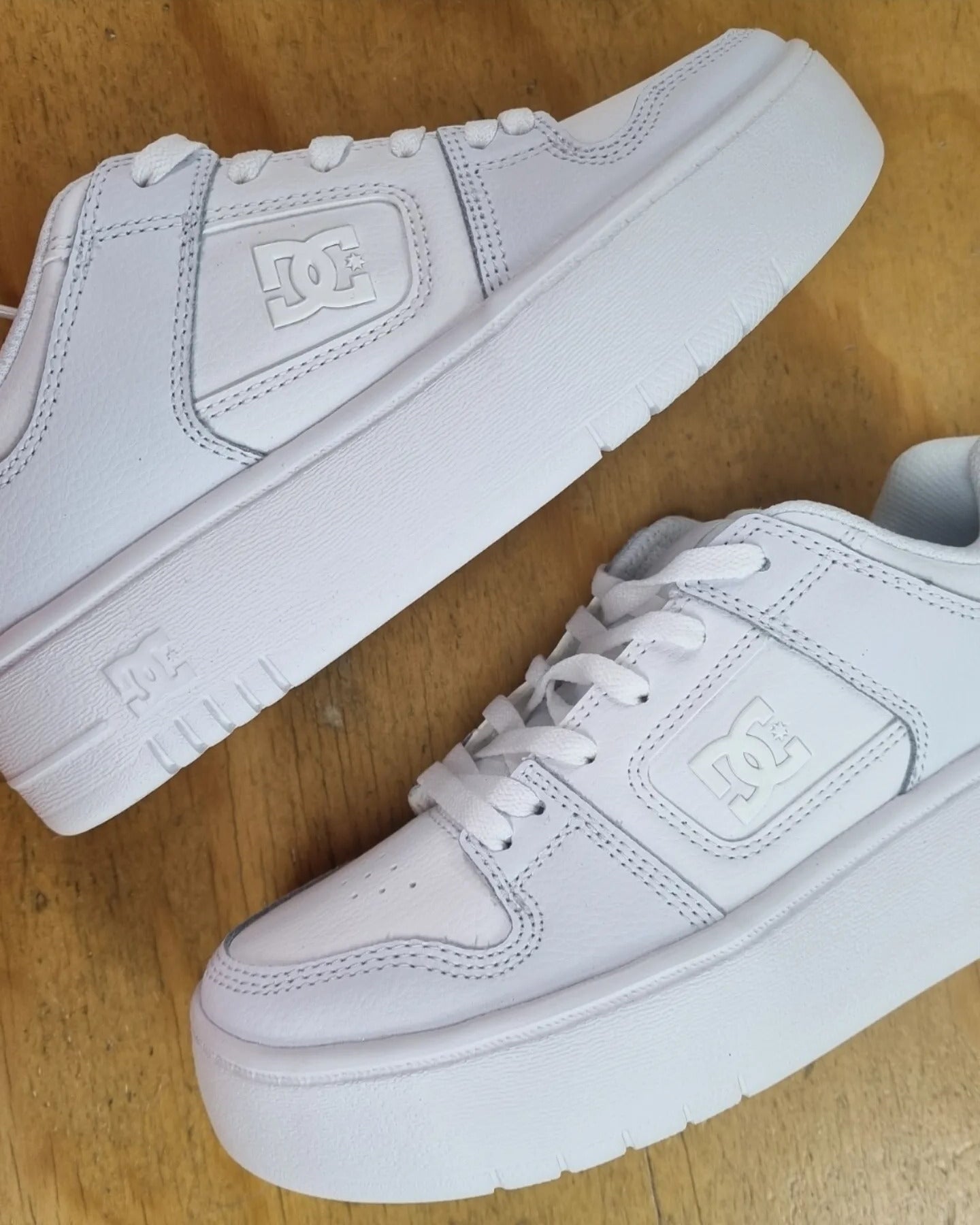 DC SHOES Manteca 4 Platform Shoe White