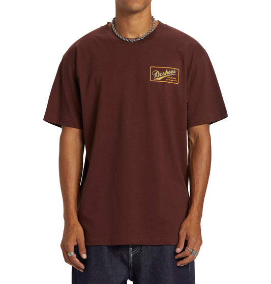 DC SHOES The Classic HSS Tee Bitter Chocolate