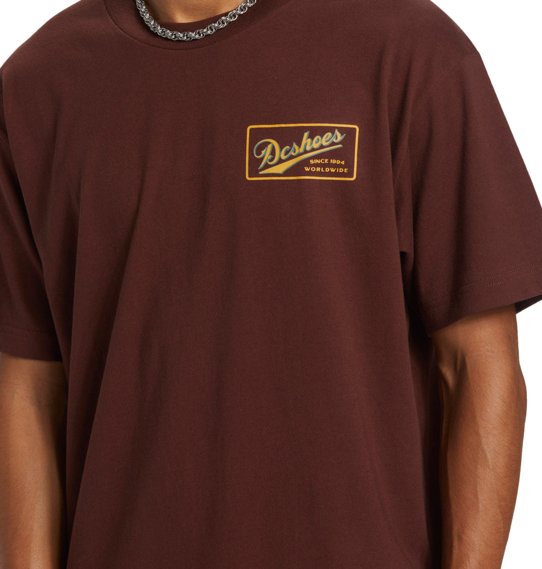 DC SHOES The Classic HSS Tee Bitter Chocolate