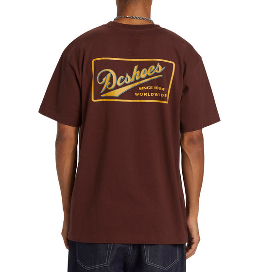 DC SHOES The Classic HSS Tee Bitter Chocolate