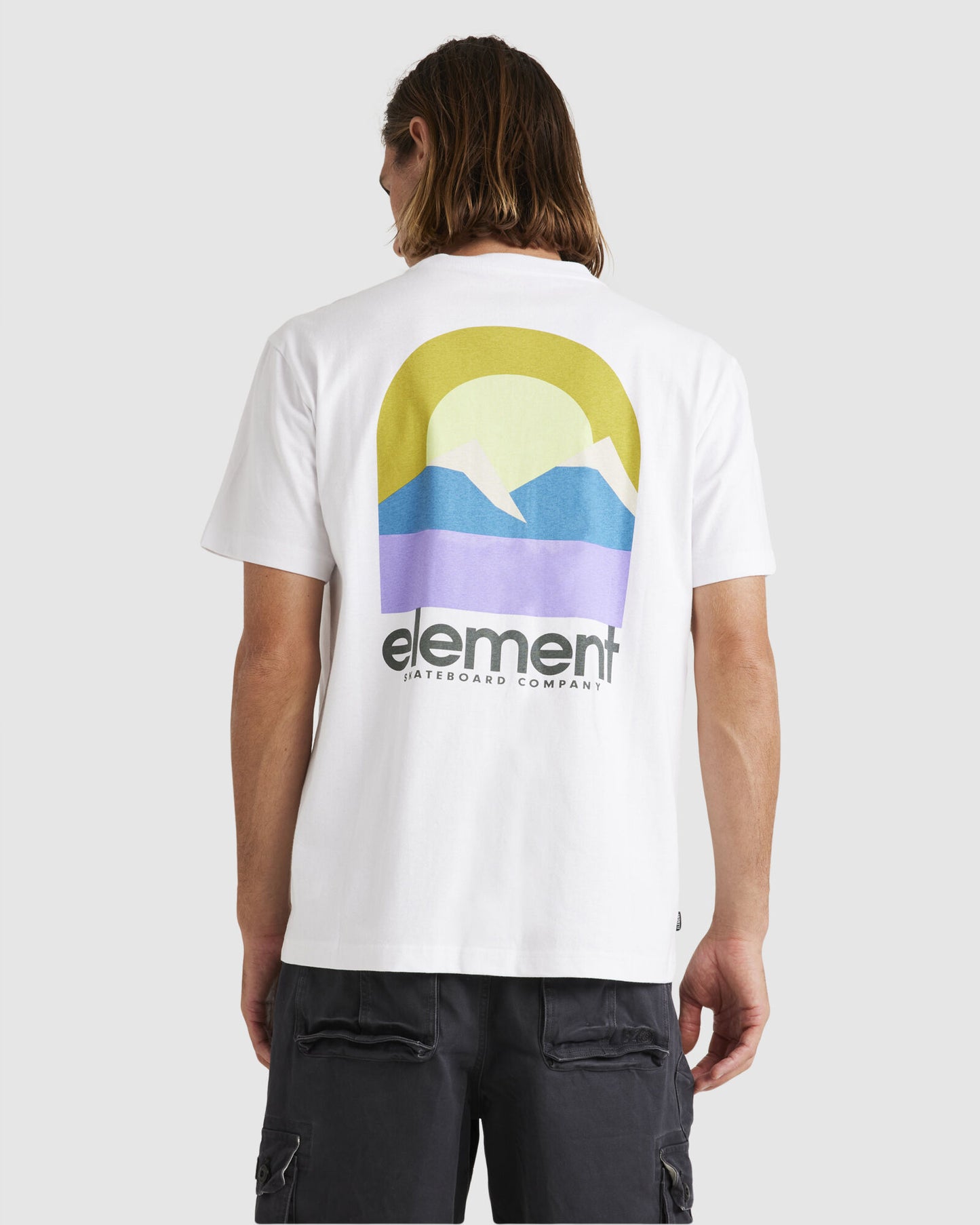 Element Halo Tee Optic White