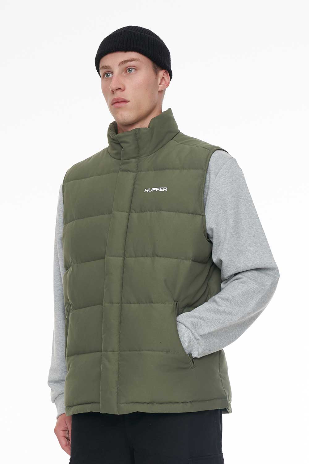 HUFFER PUFFER Vest Khaki