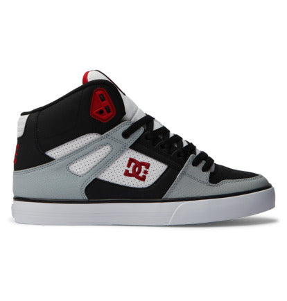 DC SHOES Pure High Top Black/Red/Grey