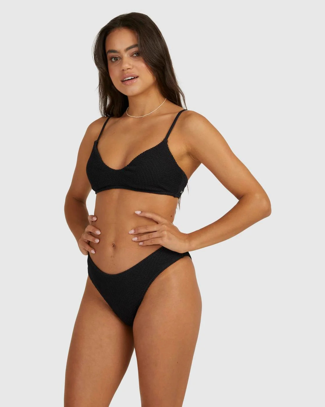 Billabong Summer High Bondi Bikini Pant Black Sands