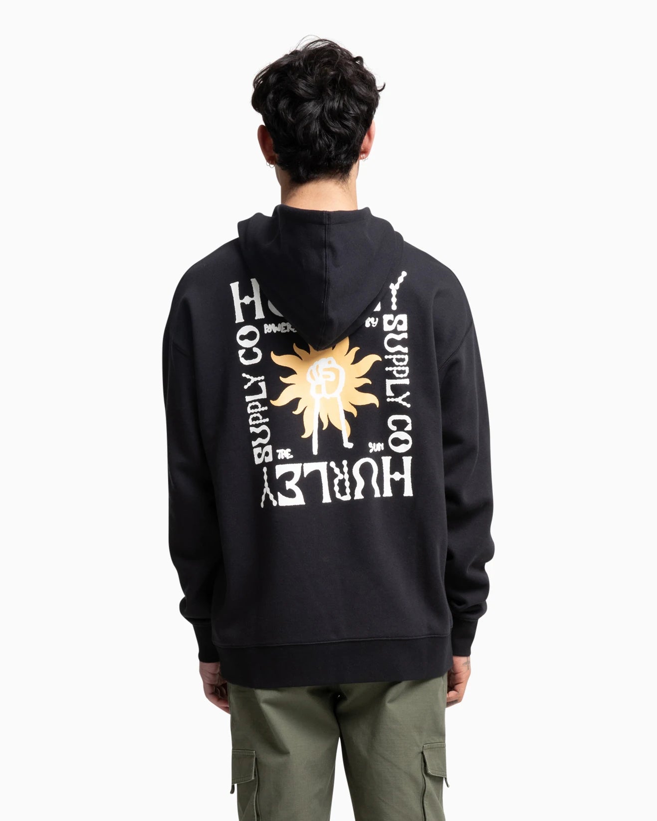 Hurley Sun Pullover Hoodie Black