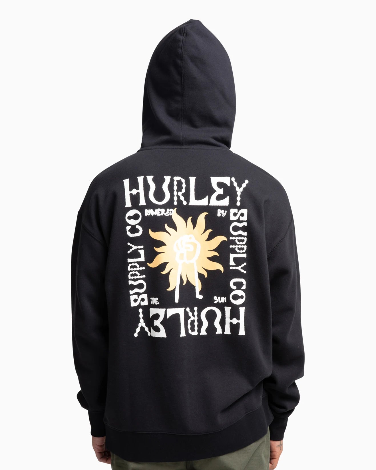 Hurley Sun Pullover Hoodie Black