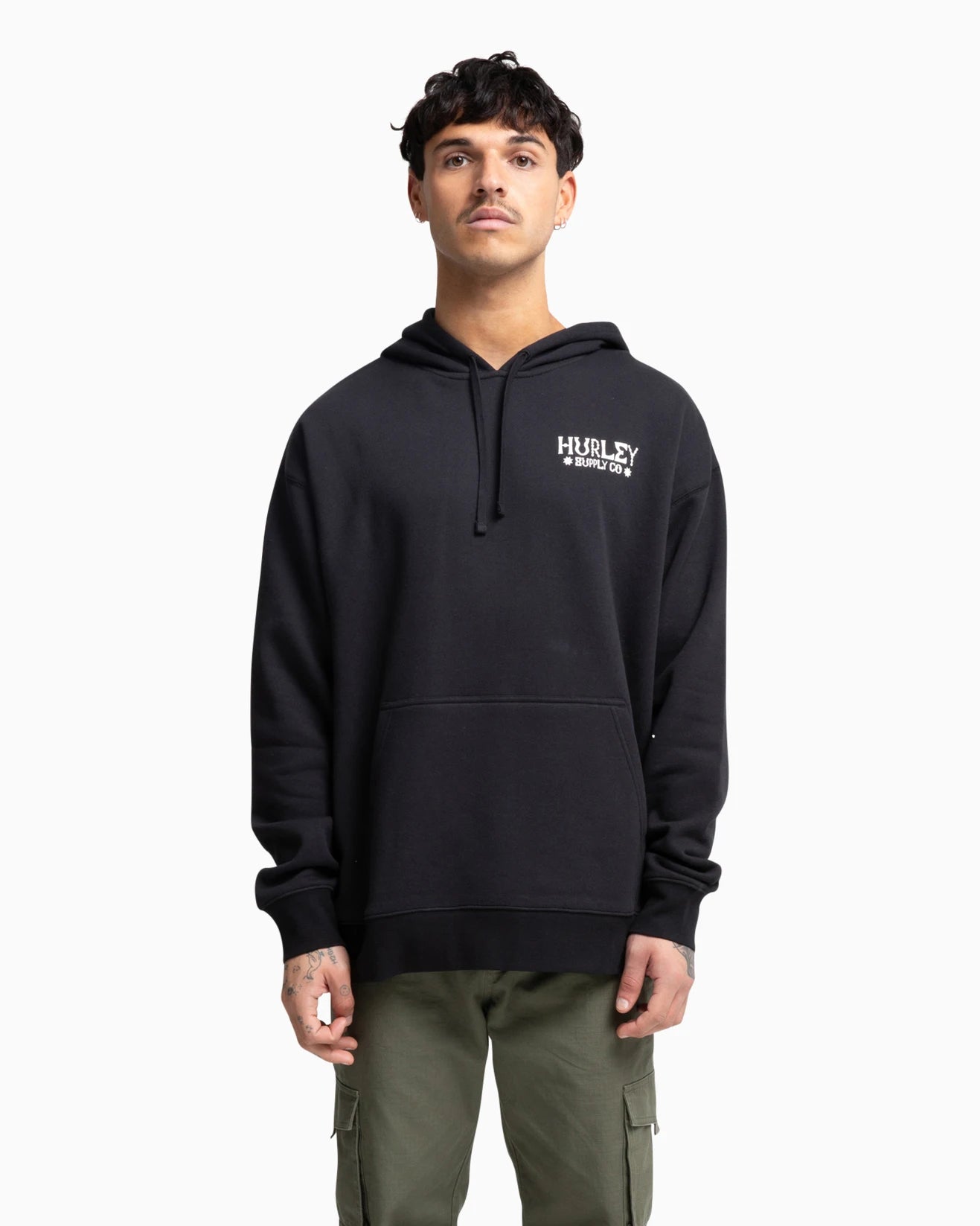 Hurley Sun Pullover Hoodie Black