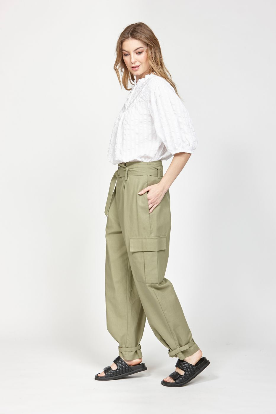 Ketz-ke Sweetener Pant Khaki