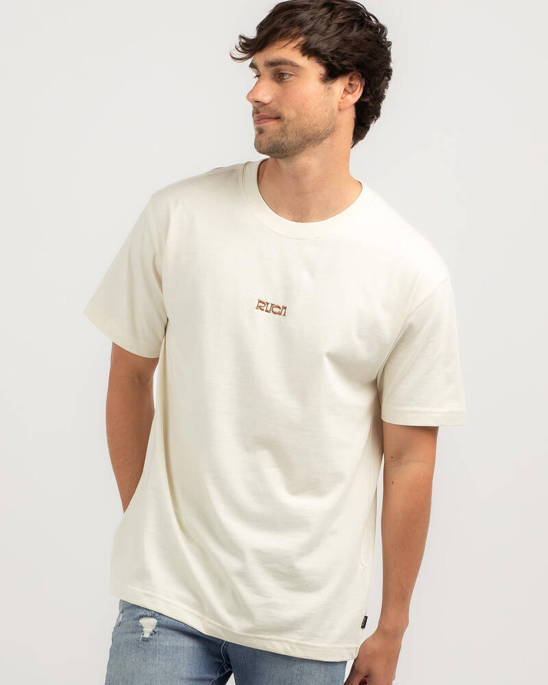 RVCA Yin Tee Unbleached