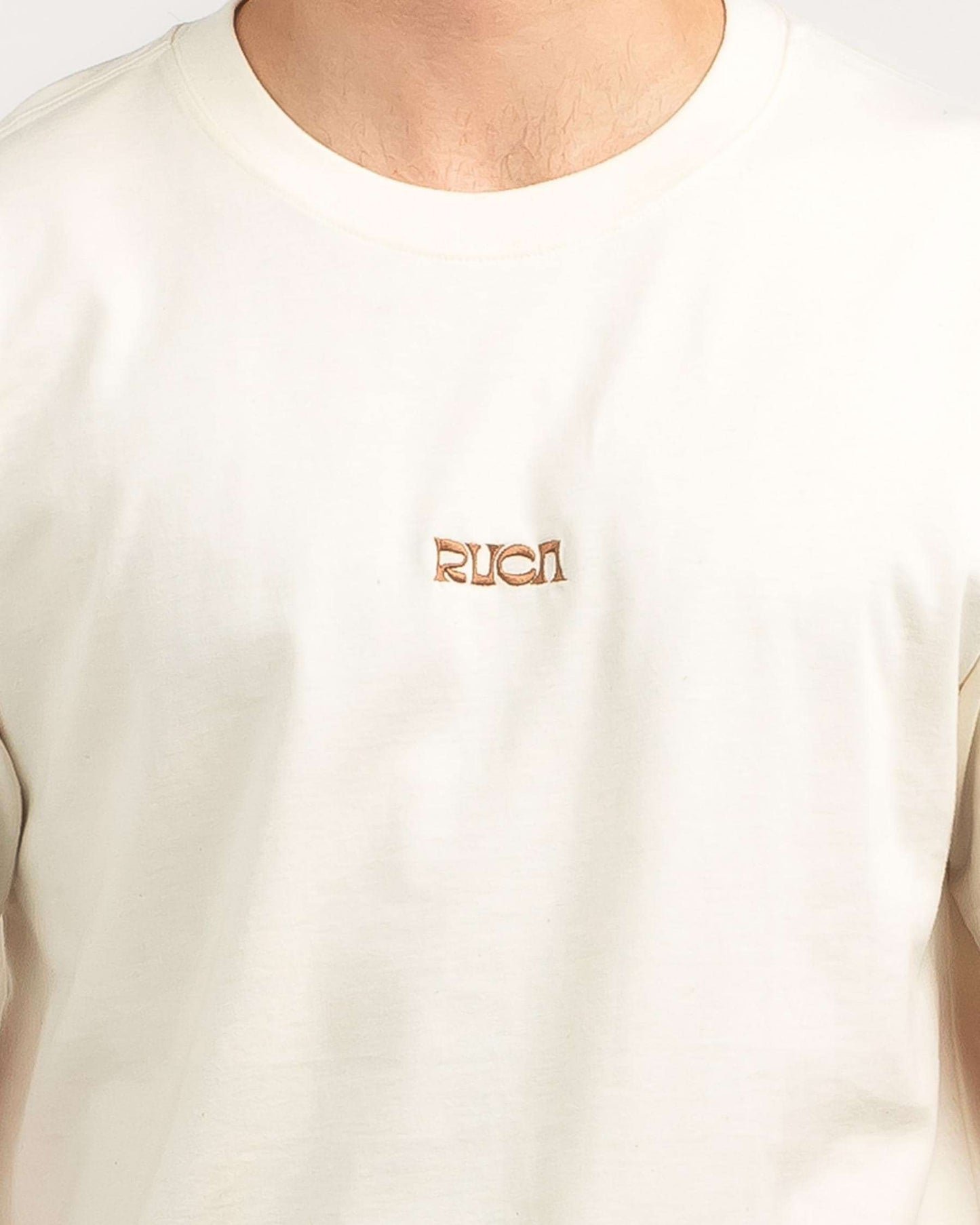 RVCA Yin Tee Unbleached