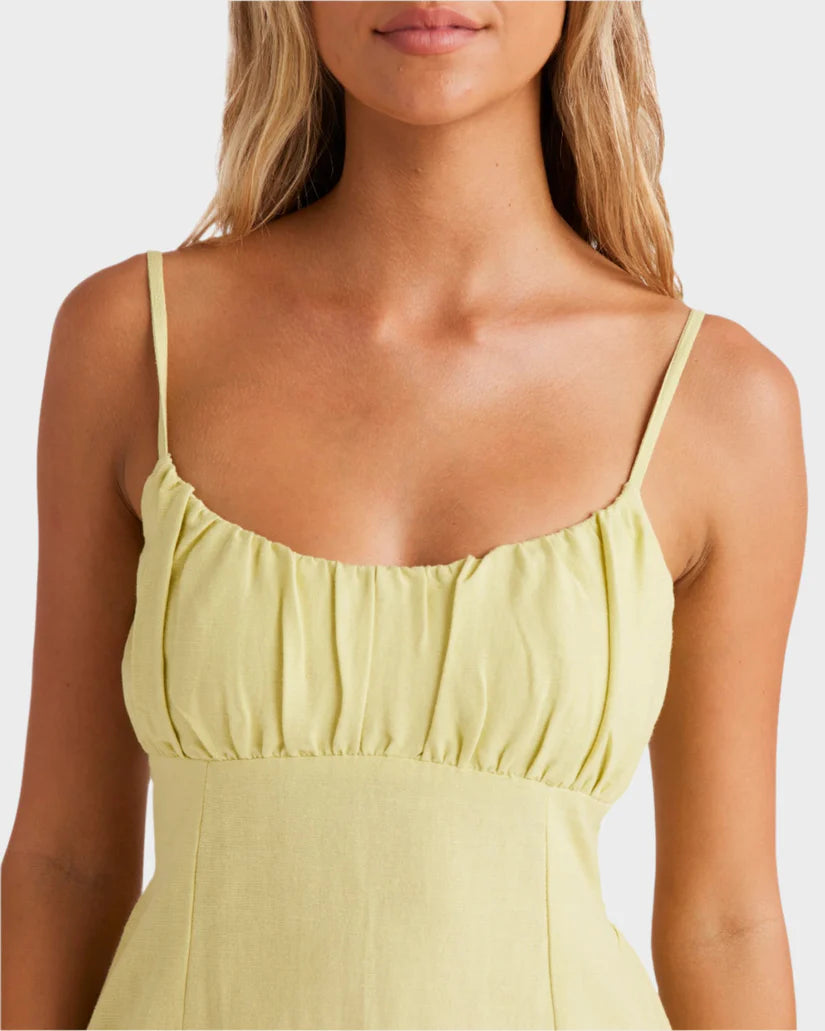 Billabong Angel Mini Dress Lime Zest