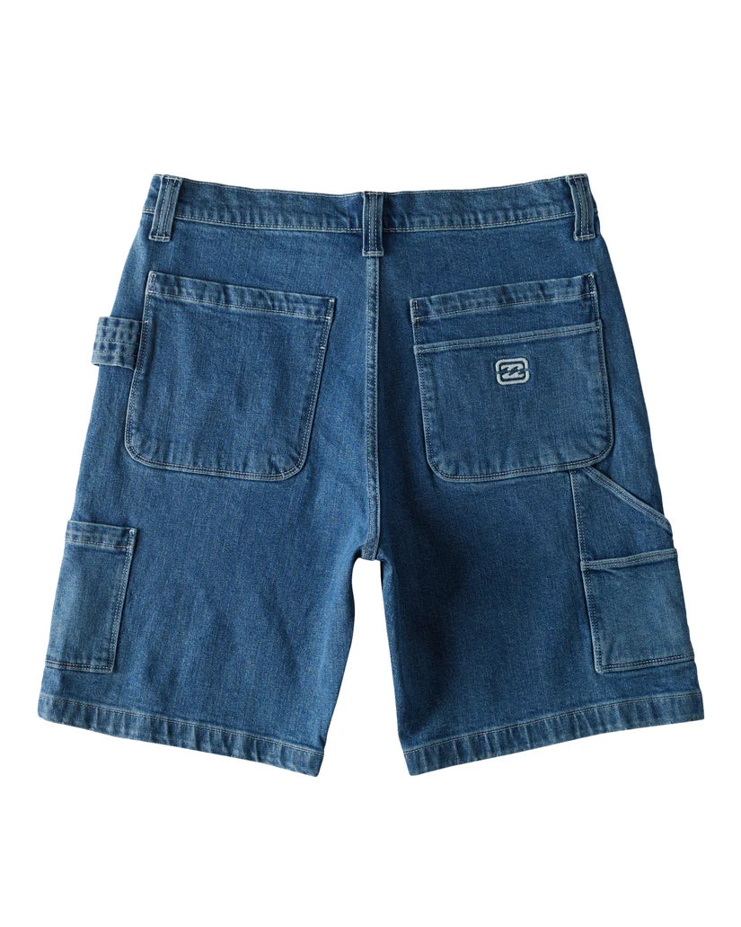 Billabong Bad Dog Workwear Short Ocean Wash