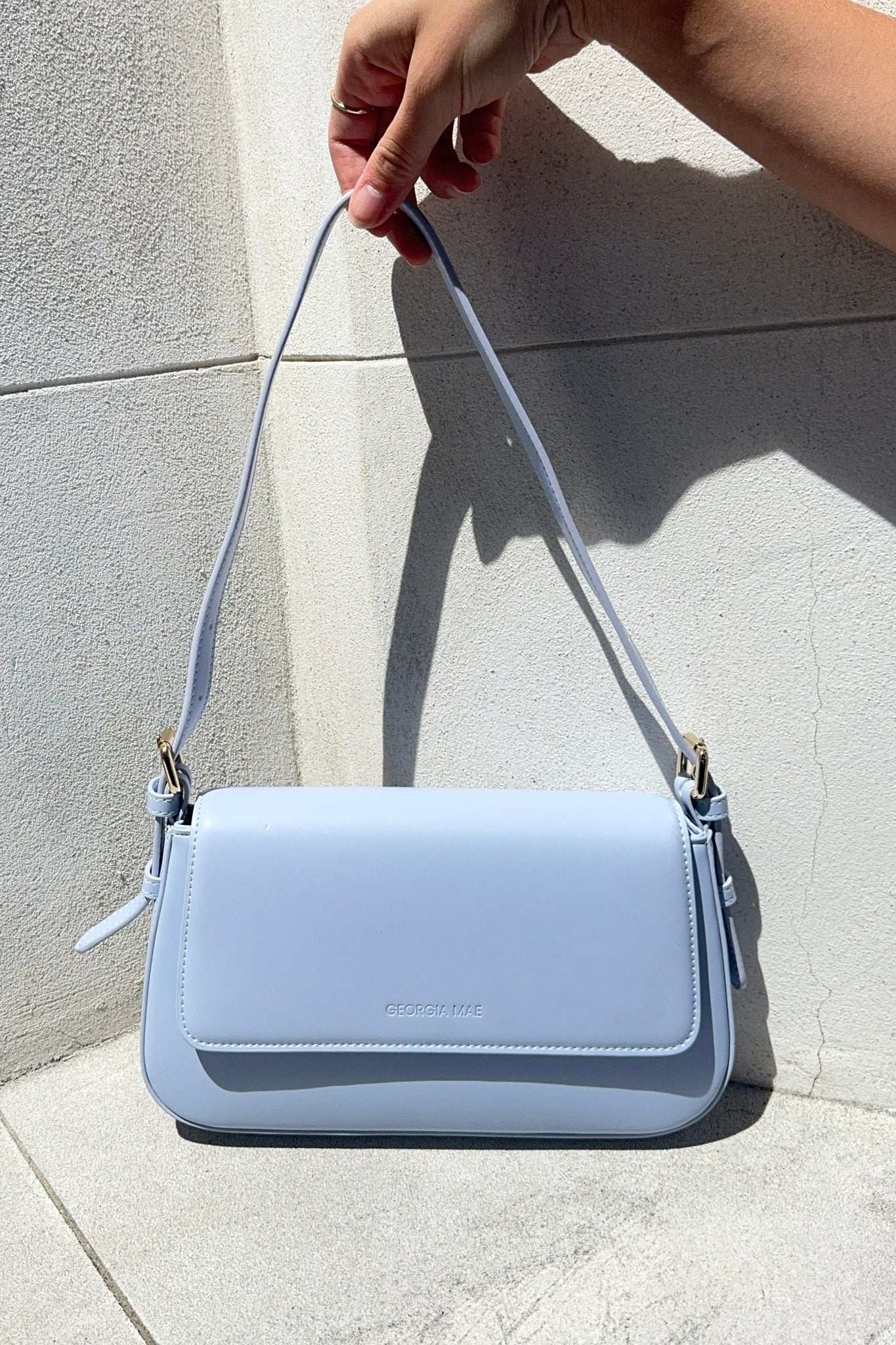 GEORGIE MAE Date Night Shoulder Bag Powder Blue