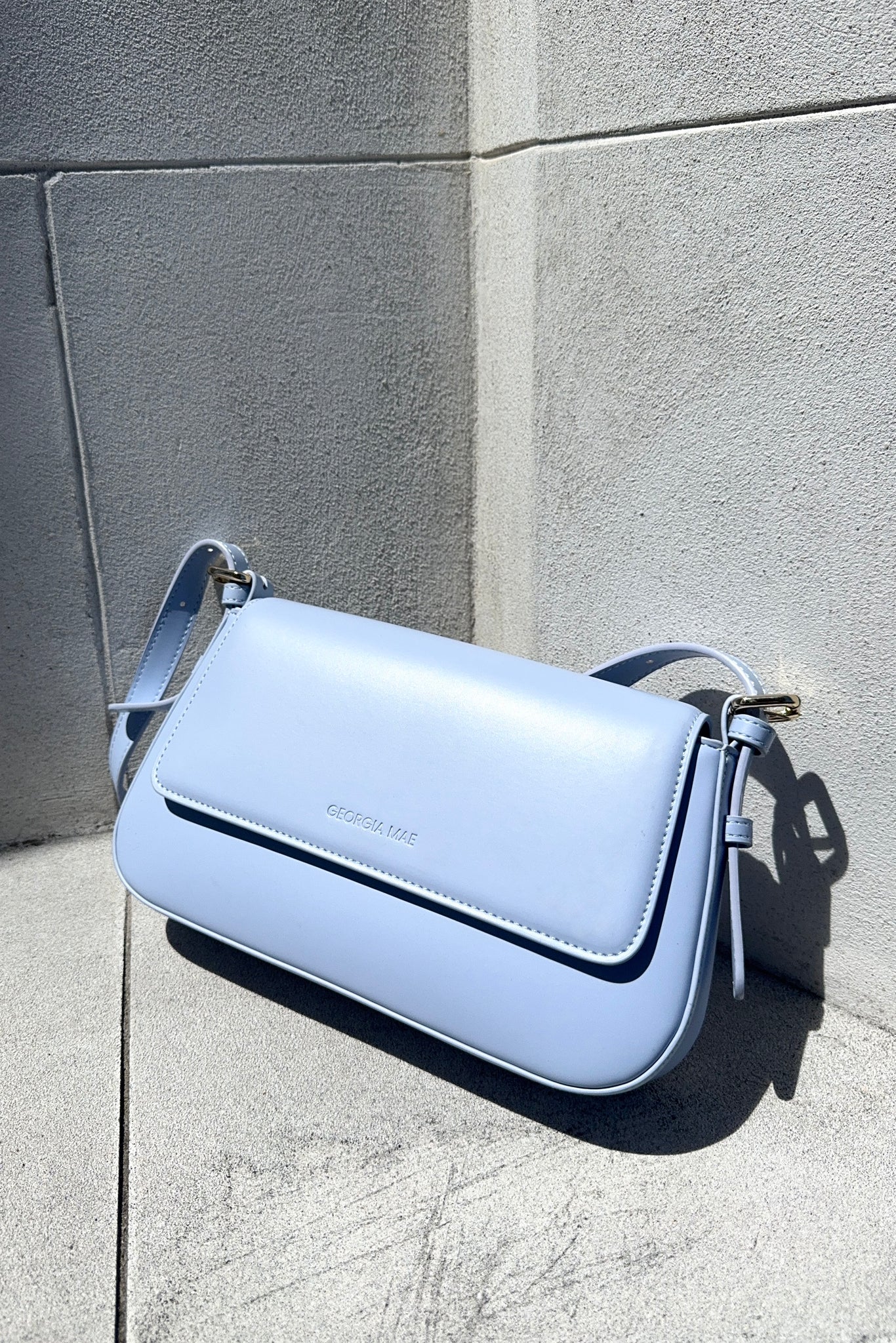 GEORGIE MAE Date Night Shoulder Bag Powder Blue