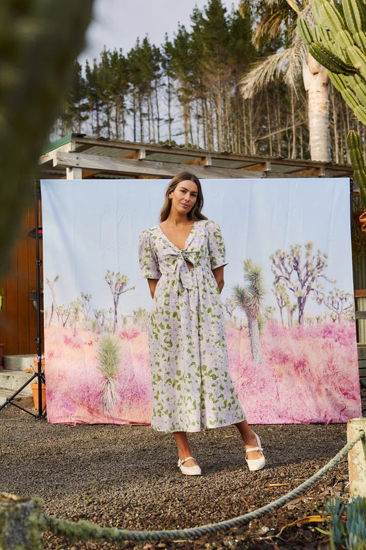 THING THING Dazzling Dress Painted Garden