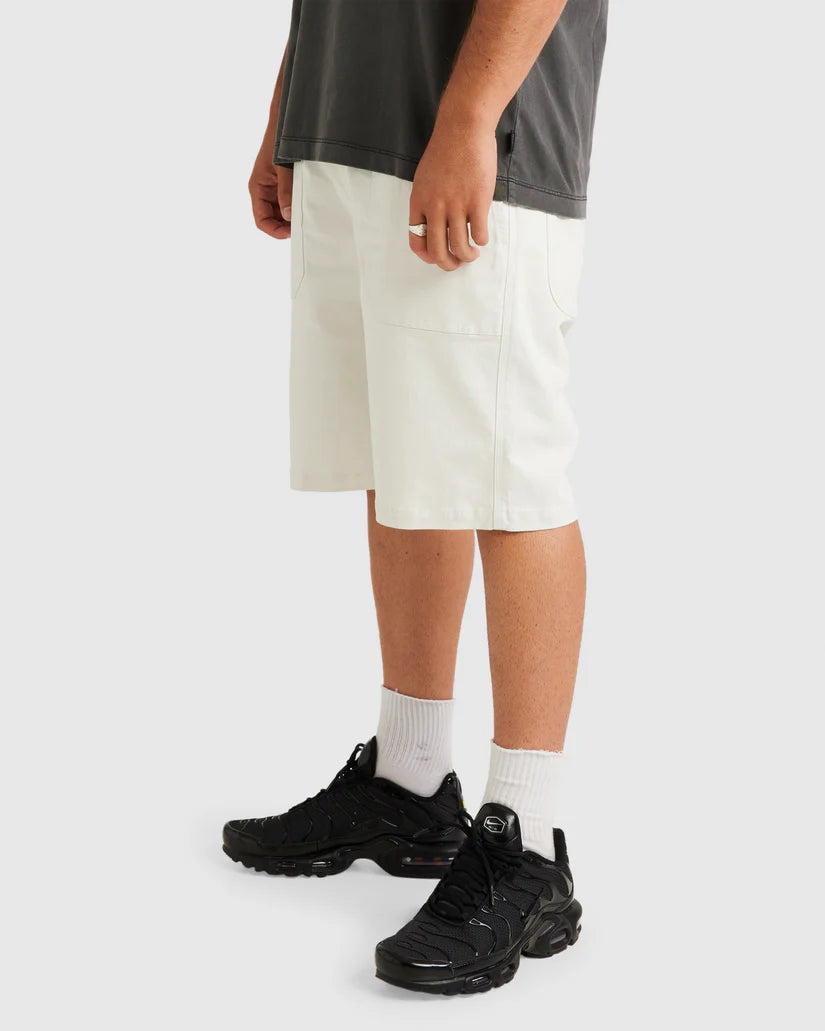 RVCA Elastic Utility Short Natural