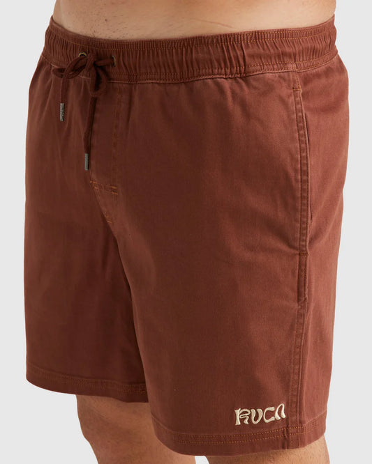 RVCA Escape Elastic Exotica Short Hazelnut