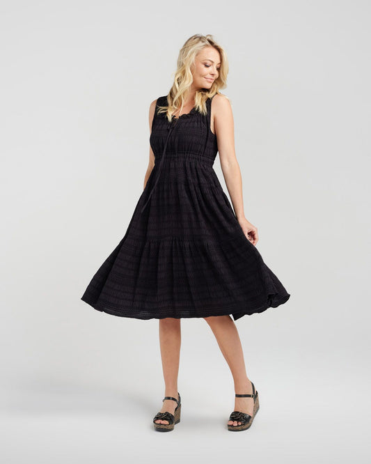 Zafina Hope Dress Black