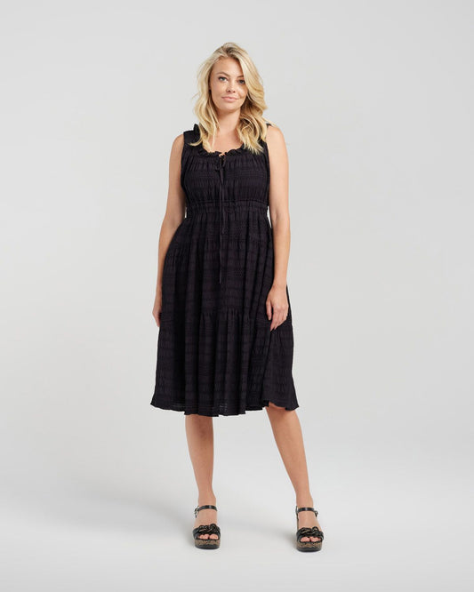 Zafina Hope Dress Black