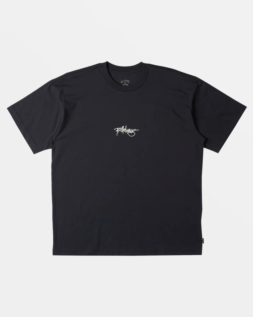 Billabong Identity SS OG Fit Tee Washed Black