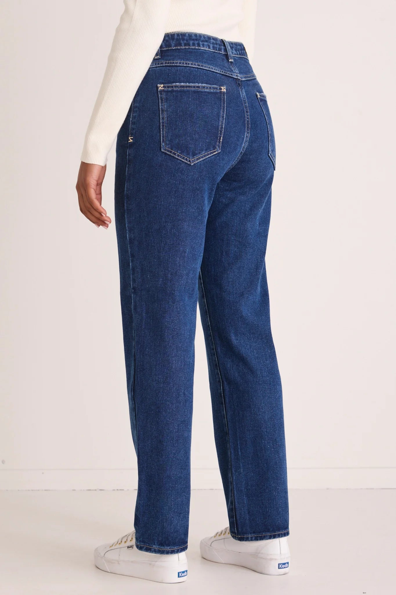 Among The Brave Lexie High Waist Straight Leg Jean