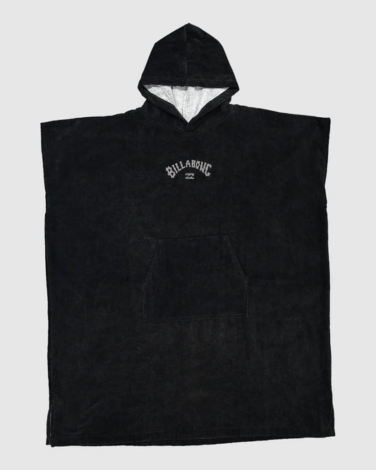 Billabong Mens Hooded Towel Black