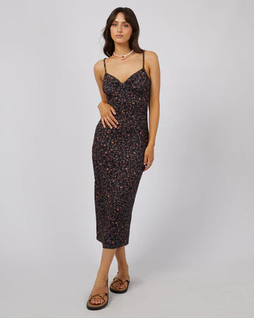 All About Eve Pip Midi Dress