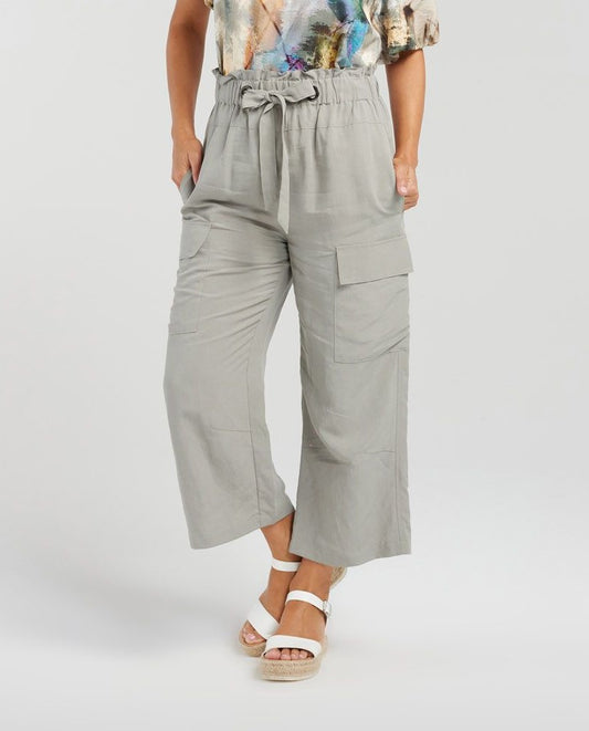 Zafina Prudence Pant Muted Olive