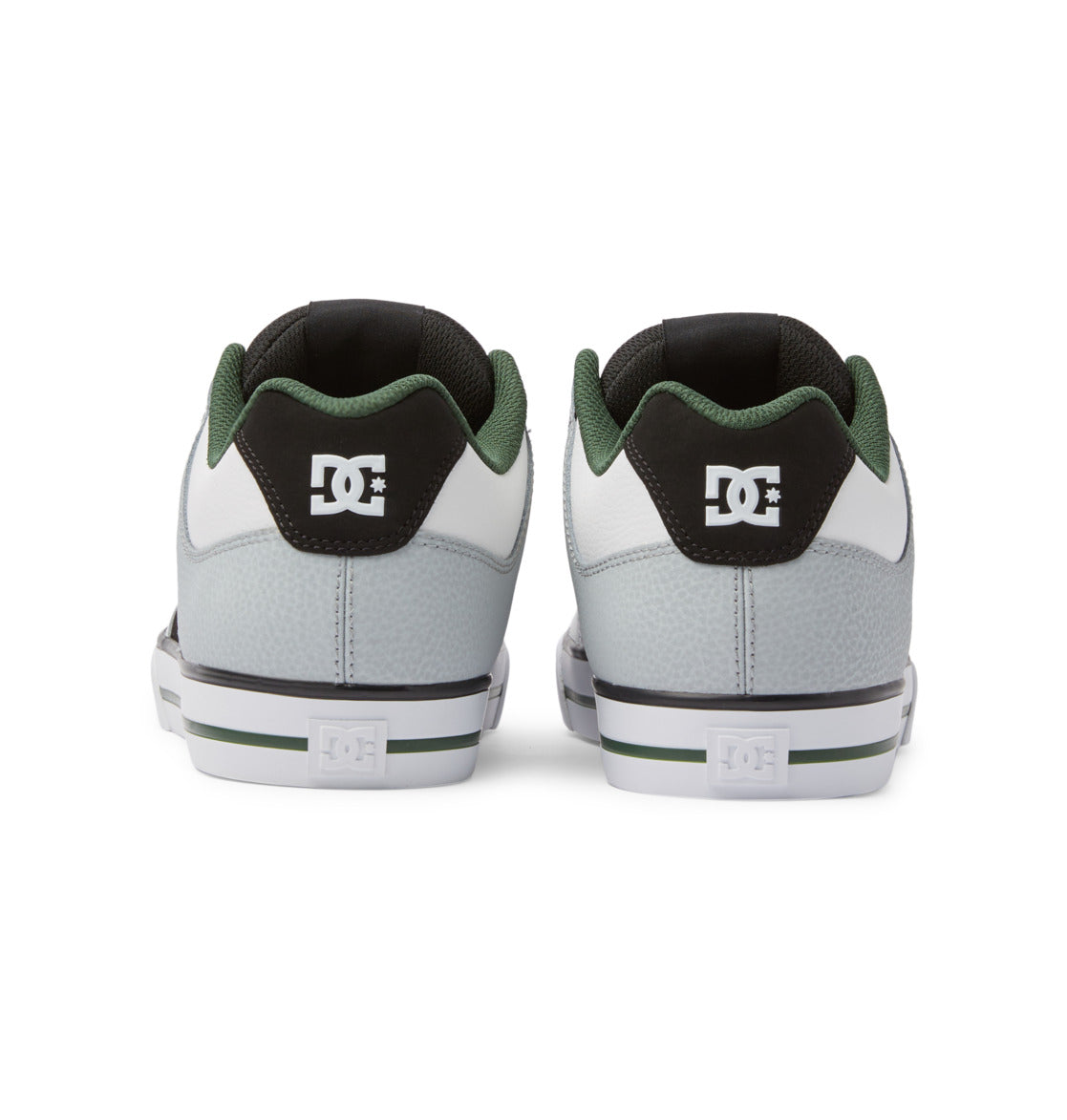 DC SHOES Pure White/Black/Green Shoe