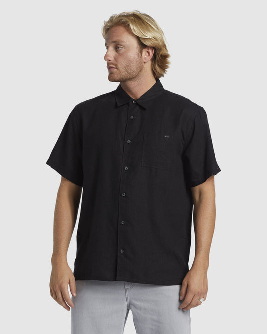 Billabong Ricardo Short Sleeve Shirt Black