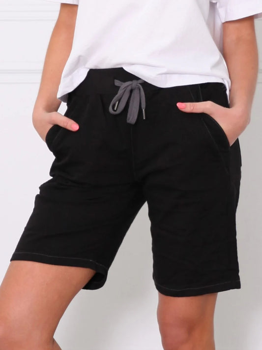 Monaco Jeans Riley Short Black