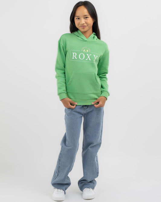 Roxy Girl Surf Feeling Hoodie Green