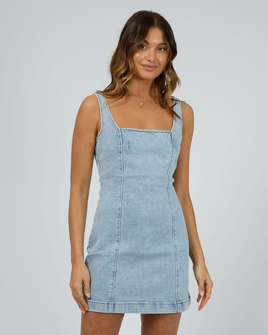 All About Eve Twiggy Denim Mini Dress