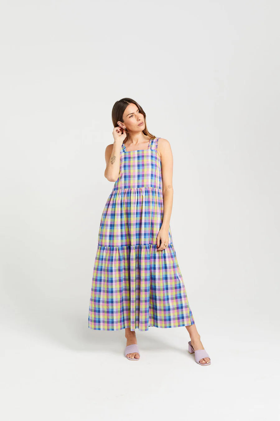 THING THING Ziggy Zag Dress Summer Picnic