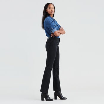 Levis 314 Shaping Straight Womens Jean Black